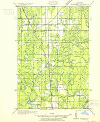 PERKINS, MI HISTORICAL MAP GEOPDF 7.5X7.