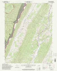 MUSTOE, VA-WV HISTORICAL MAP GEOPDF 7.5X