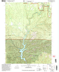 LAKE MCCLOUD, CA HISTORICAL MAP GEOPDF 7