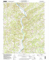 VIENNA, NC HISTORICAL MAP GEOPDF 7.5X7.5