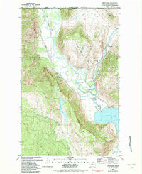 NIGHTHAWK, WA HISTORICAL MAP GEOPDF 7.5X