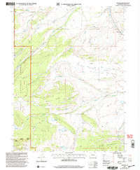 TRAPPER, CO HISTORICAL MAP GEOPDF 7.5X7.