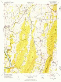 KEEDYSVILLE, MD-WV HISTORICAL MAP GEOPDF
