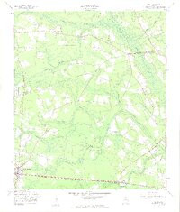 LANIER, GA HISTORICAL MAP GEOPDF 7.5X7.5