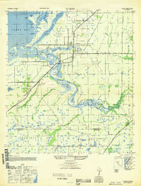 RUSKIN, FL HISTORICAL MAP GEOPDF 7.5X7.5
