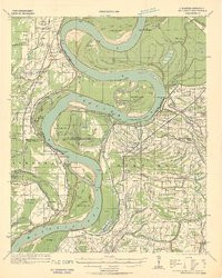 MELLWOOD, MS-AR HISTORICAL MAP GEOPDF 15