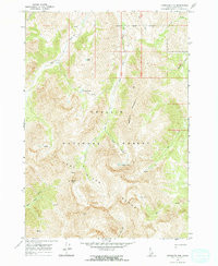 MASSACRE MOUNTAIN, ID HISTORICAL MAP GEO