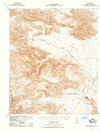 HEXIE MOUNTAINS, CA HISTORICAL MAP GEOPD
