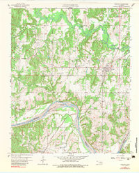 SASAKWA, OK HISTORICAL MAP GEOPDF 7.5X7.