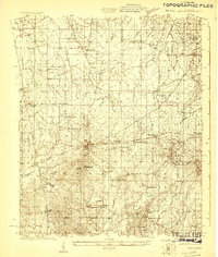 MORTON, MS HISTORICAL MAP GEOPDF 15X15 G