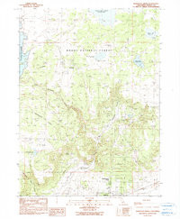 MAHOGANY RIDGE, CA HISTORICAL MAP GEOPDF