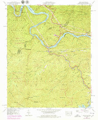 TAPOCO, NC-TN HISTORICAL MAP GEOPDF 7.5X