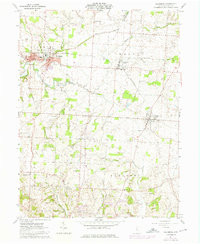 BALTIMORE, OH HISTORICAL MAP GEOPDF 7.5X