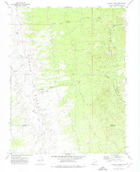 ATCHISON CREEK, UT HISTORICAL MAP GEOPDF