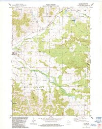 TAYLOR, WI HISTORICAL MAP GEOPDF 7.5X7.5