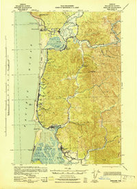 NEHALEM, OR HISTORICAL MAP GEOPDF 15X15