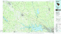 NEWBERRY, SC HISTORICAL MAP GEOPDF 30X60