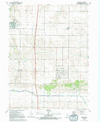 ANDOVER, IL HISTORICAL MAP GEOPDF 7.5X7.