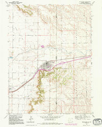 PINE BLUFFS, WY-NE HISTORICAL MAP GEOPDF