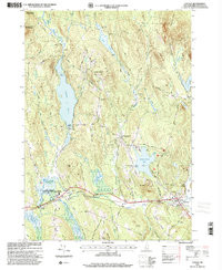 CANAAN, NH HISTORICAL MAP GEOPDF 7.5X7.5
