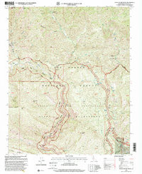 DEVILS HEART PEAK, CA HISTORICAL MAP GEO