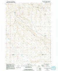 TWENTYMILE BUTTE, ID HISTORICAL MAP GEOP