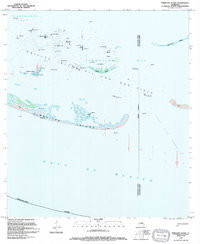 TIMBALIER ISLAND, LA HISTORICAL MAP GEOP