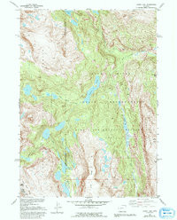 ALPINE LAKE, WY HISTORICAL MAP GEOPDF 7.