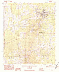 MORTON, MS HISTORICAL MAP GEOPDF 7.5X7.5