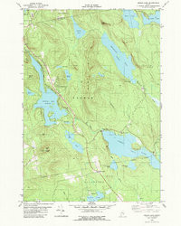 GREEN LAKE, ME HISTORICAL MAP GEOPDF 7.5