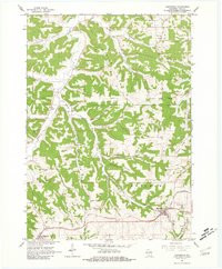 BARNEVELD, WI HISTORICAL MAP GEOPDF 7.5X