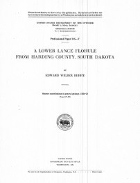 LOWER LANCE FLORULE FROM HARDING CTY, SD