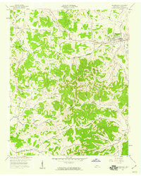 WATERTOWN, TN HISTORICAL MAP GEOPDF 7.5X