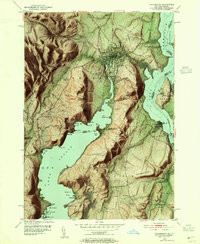 TICONDEROGA, NY-VT HISTORICAL MAP GEOPDF