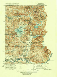MOUNT BAKER, WA HISTORICAL MAP GEOPDF 30