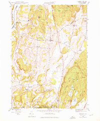 BENSON, VT-NY HISTORICAL MAP GEOPDF 7.5X