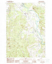 WATERLOO, OR HISTORICAL MAP GEOPDF 7.5X7