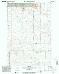 AMIDON SE, ND HISTORICAL MAP GEOPDF 7.5X