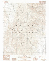 EMIGRANT CANYON, CA HISTORICAL MAP GEOPD