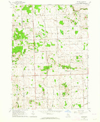 DECKER, MI HISTORICAL MAP GEOPDF 7.5X7.5