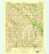 NELLIE, OK HISTORICAL MAP GEOPDF 15X15 G