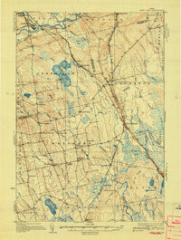 BOYD LAKE, ME HISTORICAL MAP GEOPDF 15X1