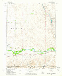 ROCK CREEK LAKE, NE-KS HISTORICAL MAP GE