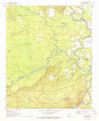 TATES BLUFF, AR HISTORICAL MAP GEOPDF 7.