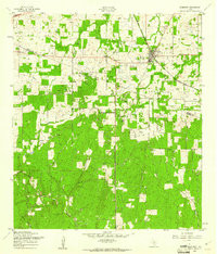 SOMERSET, TX HISTORICAL MAP GEOPDF 7.5X7