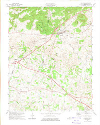 PARK CITY, KY HISTORICAL MAP GEOPDF 7.5X