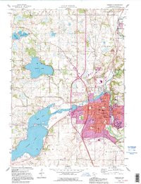 FARIBAULT, MN HISTORICAL MAP GEOPDF 7.5X