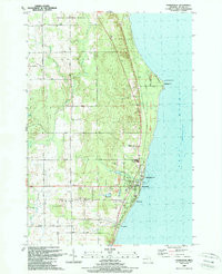 HARRISVILLE, MI HISTORICAL MAP GEOPDF 7.