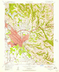 HAYWARD, CA HISTORICAL MAP GEOPDF 7.5X7.