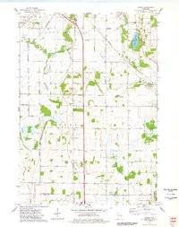 BYRON, WI HISTORICAL MAP GEOPDF 7.5X7.5